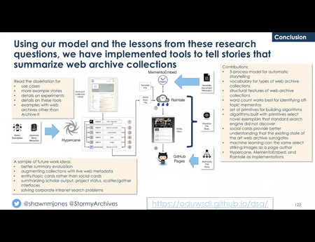 Improving Collection Understanding For Web Archives With Storytelling